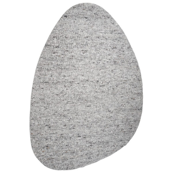Vloerkleed Stone Licht Grijs 421 – Kiezelvormig 160 x 230 cm foto 1