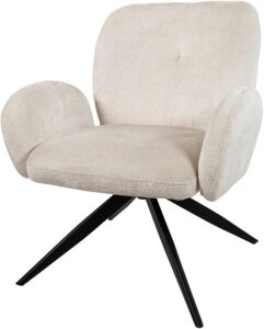 Bobby draaifauteuil 360 - Perfect Harmony - Ivory 02