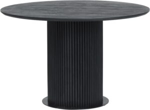 Eetkamertafel Ø120, Acacia Black