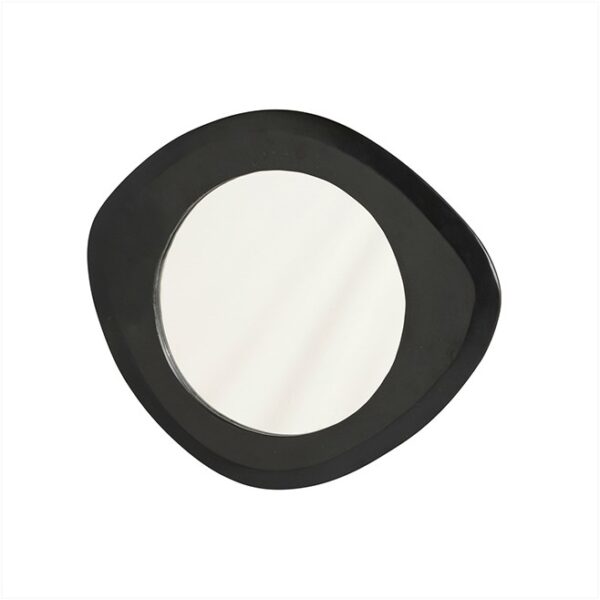 Spiegel 50, geometrisch, Black foto 1