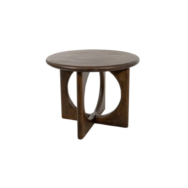 Salontafel Ø60, H46, Mango Walnut foto 1