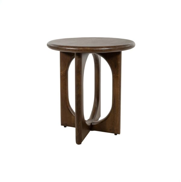 Bijzettafel Ø50, H55, Mango Walnut foto 1